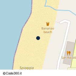 Posizione approssimativa di Bananao Beach