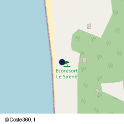 Posizione approssimativa di Ecoresort Le Sirenè