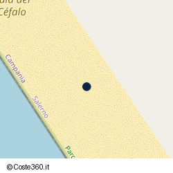 Posizione approssimativa di Lido Afrodite Beach