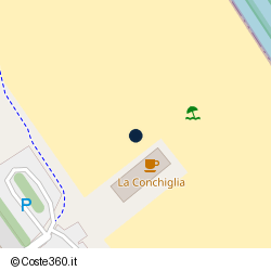 Posizione approssimativa di Lido La Conchiglia