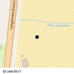 Posizione approssimativa di Villaggio Arcobaleno