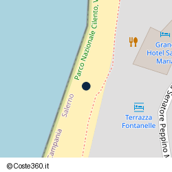 Posizione approssimativa di Residenza Fontanelle Beach Resort