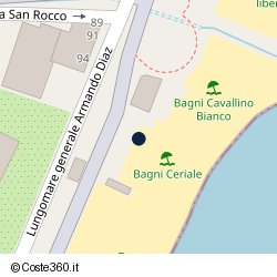 Posizione approssimativa di Risto-Bar Bagni Ceriale