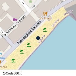 Posizione approssimativa di Bagni Lido Di Agnese Augusto