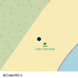 Posizione approssimativa di Lido Zanzibar