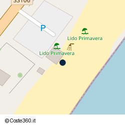 Posizione approssimativa di Lido Primavera