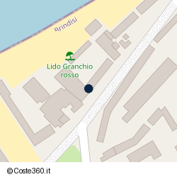 Posizione approssimativa di Lido Granchio Rosso