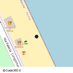 Posizione approssimativa di Togo Food Beach