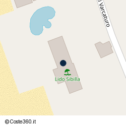 Posizione approssimativa di Lido Sibilla