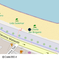 Posizione approssimativa di L'Isola Dei Briganti