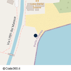 Posizione approssimativa di Lido delle Sirene
