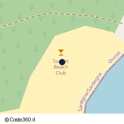 Posizione approssimativa di Sunset beach club