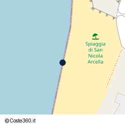 Posizione approssimativa di Lido La Rotonda