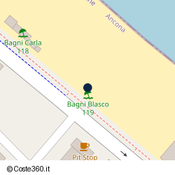 Posizione approssimativa di Bagni Carla 118