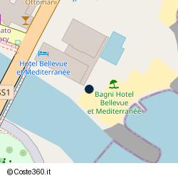 Posizione approssimativa di Hotel Bellevue et Mediterranée