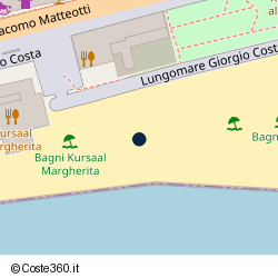 Posizione approssimativa di Kursaal Margherita