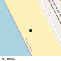 Posizione approssimativa di Lido Arcobaleno Fiuzzi