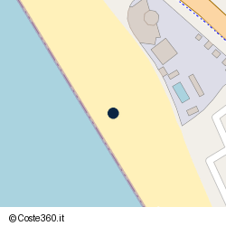 Posizione approssimativa di Rivale Beach Club