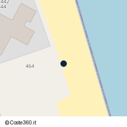 Posizione approssimativa di Marina Beach