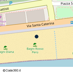 Posizione approssimativa di Bagni Rosso Perù