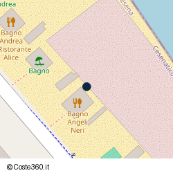 Posizione approssimativa di Bagno Angeli Neri