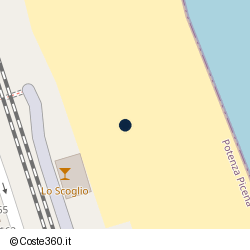 Posizione approssimativa di Chalet Lo Scoglio