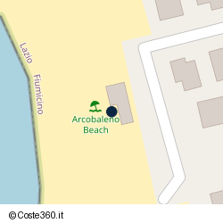 Posizione approssimativa di Ristorante Arcobalenobeach