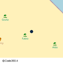 Posizione approssimativa di Bagno Fabio 84