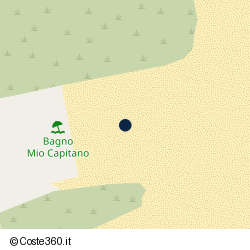 Posizione approssimativa di Bagno Mio Capitano