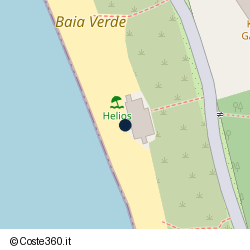 Posizione approssimativa di Lido Helios