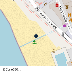 Posizione approssimativa di Casinò - Ristorante & Lounge Bar