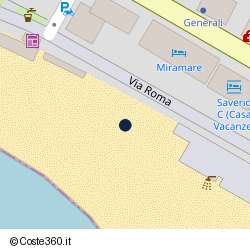 Posizione approssimativa di Hotel Miramare