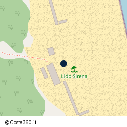 Posizione approssimativa di Lido Sirena