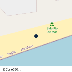 Posizione approssimativa di Rio De Mar Beach