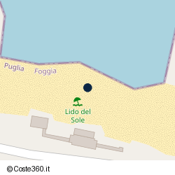 Posizione approssimativa di Lido del Sole