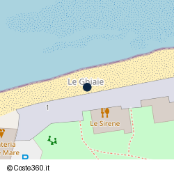 Posizione approssimativa di Le Sirene