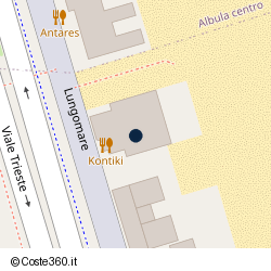Posizione approssimativa di Kontiki Club