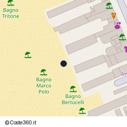 Posizione approssimativa di Bagno Marco Polo