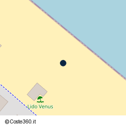 Posizione approssimativa di Lido Venus
