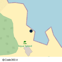 Posizione approssimativa di Aqua Speed Alimini