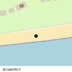 Posizione approssimativa di Villa Sulla Spiaggia X6