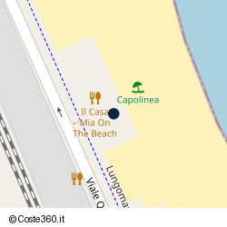 Posizione approssimativa di Il Casa Mia On The Beach
