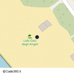 Posizione approssimativa di Lido Oasi Degli Angeli