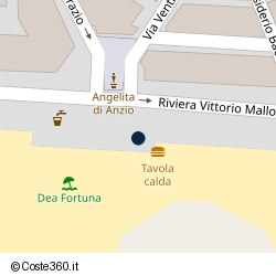 Posizione approssimativa di Bagni Dea Fortuna