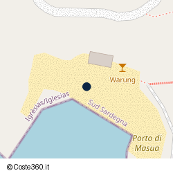 Posizione approssimativa di Warung Boat Tours