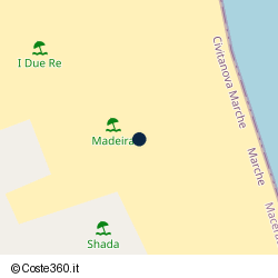 Posizione approssimativa di Madeira Brazilian Beach And Food