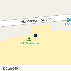 Posizione approssimativa di Lido Viareggio