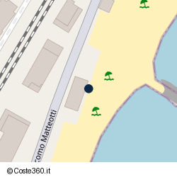 Posizione approssimativa di Bagni Milly Beach ristorante