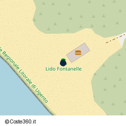 Posizione approssimativa di Lido Fontanelle