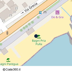 Posizione approssimativa di Bagni Pria Pulla